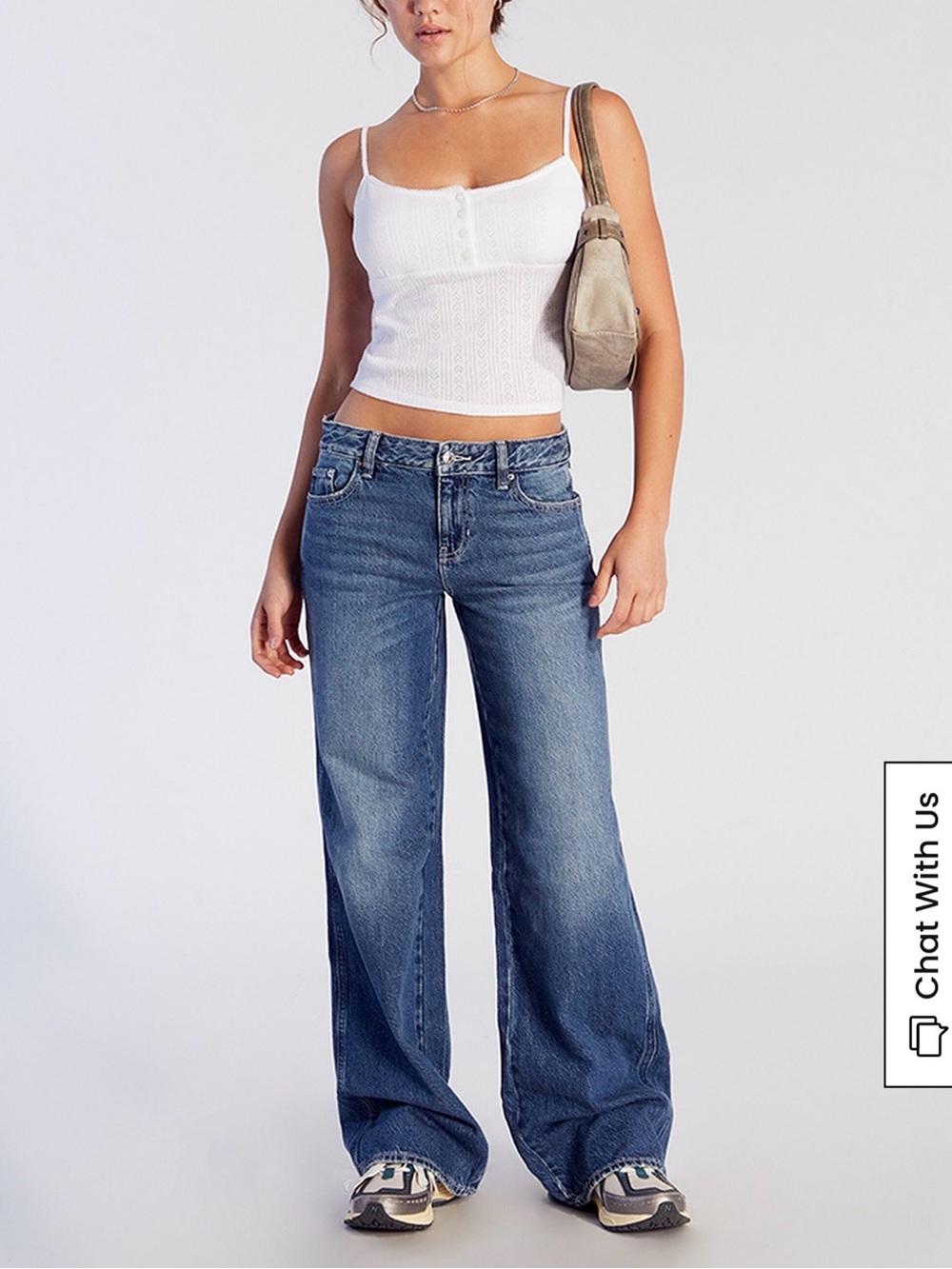 Pacsun Casey Low Rise Baggy Jeans Medium Indigo size 25